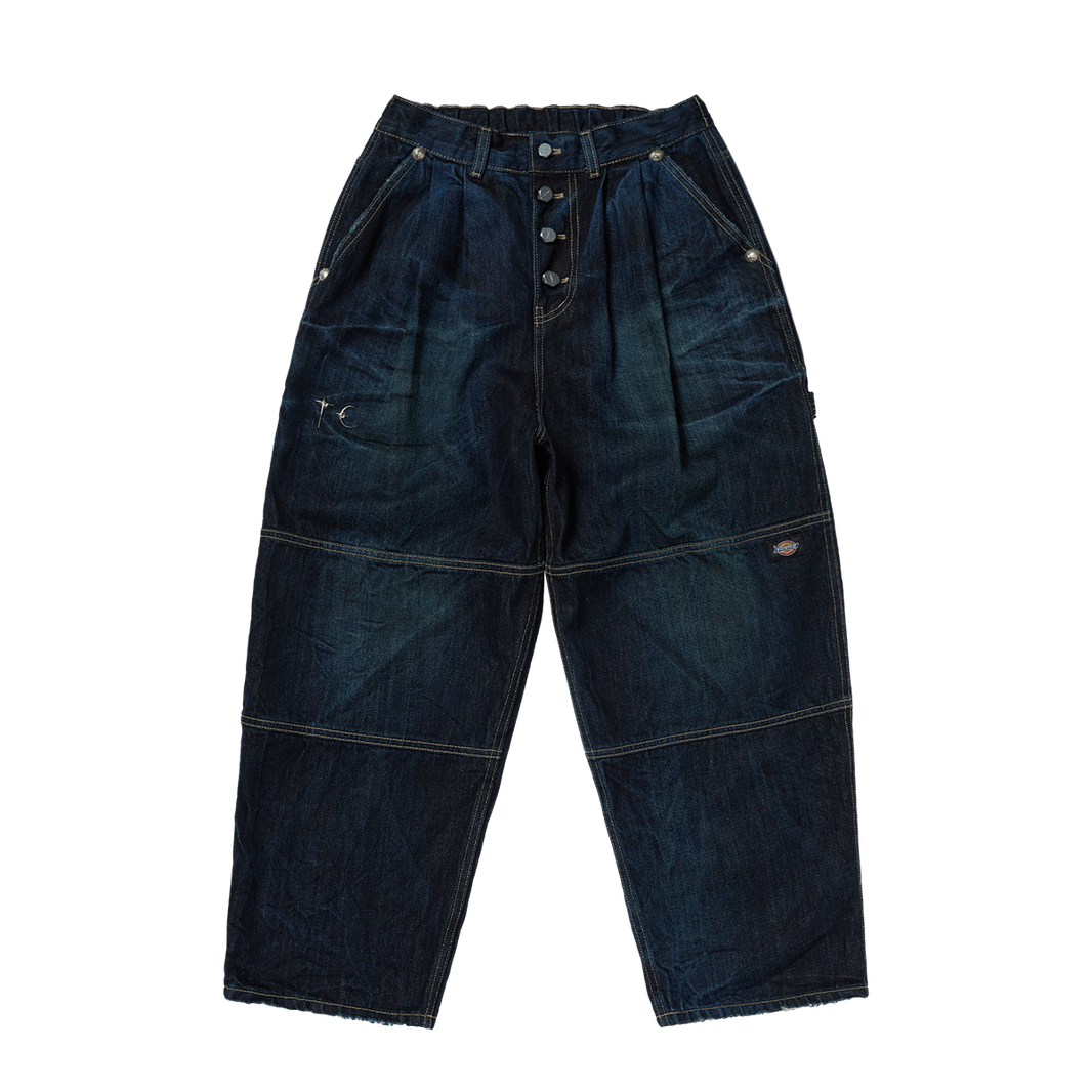 Double Knee Denim Pants