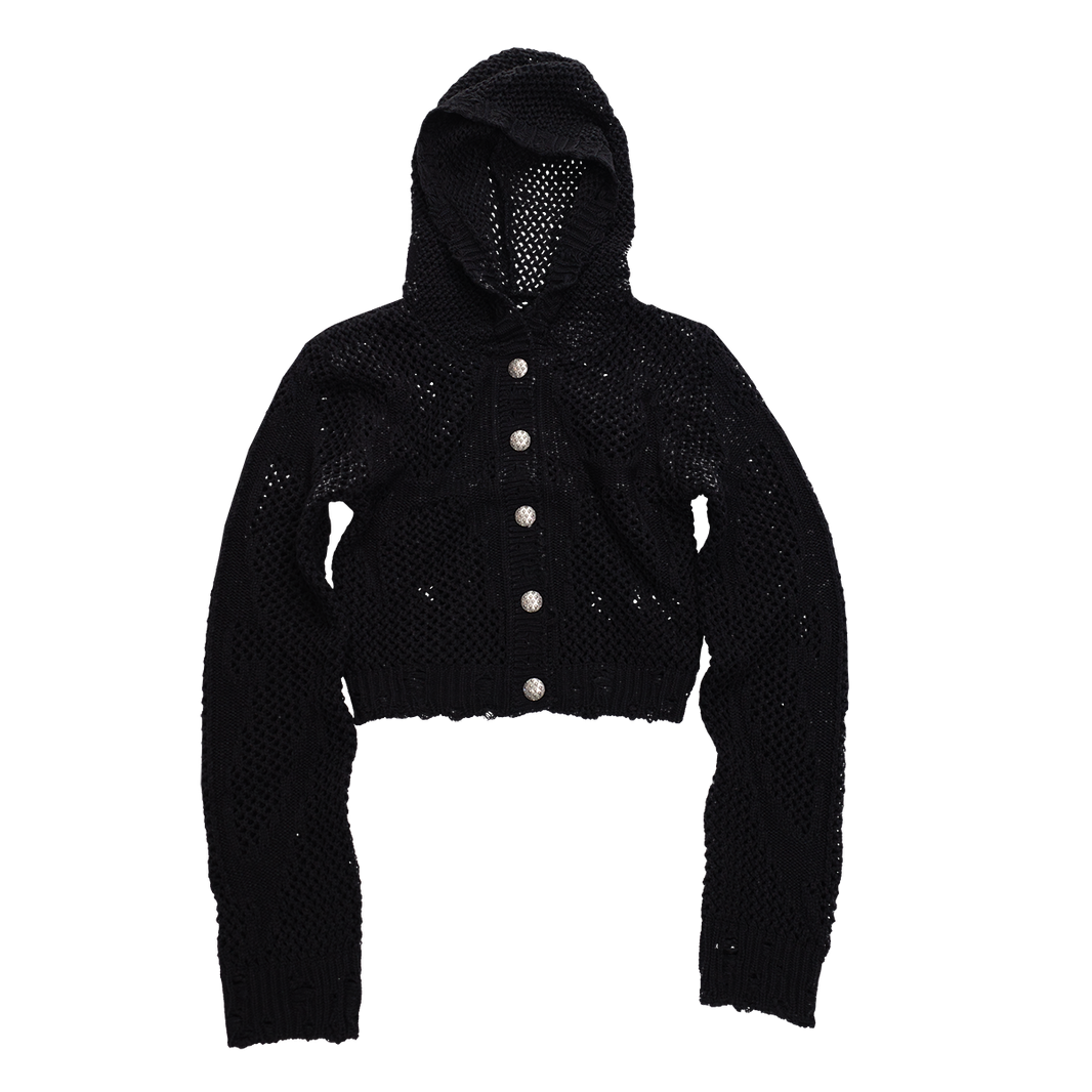 Tribal Net Hoodie knits